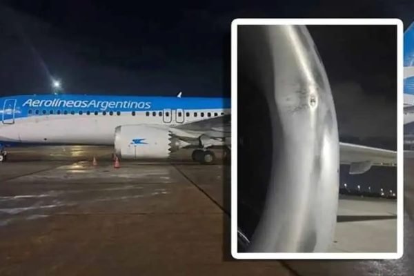 Avião de companhia argentina identifica impacto de drone no Galeão