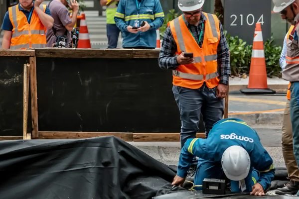 Enel constata gás no buraco aberto por explosão na rua da Consolação
