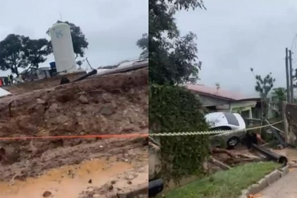 Sabesp pagará auxílio para atingidos por rompimento de reservatório